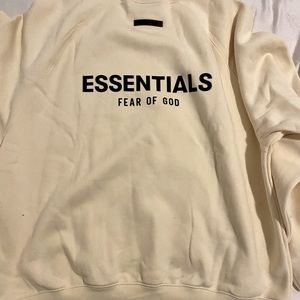 Fog nwt cream sweatshirt sz xl